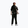 Gyerekpulóver Nike Sportswear Studio Fleece black/white 3