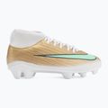 Gyermek focicipők Nike Jr. Mercurial Superfly 11 Club "Kylian Mbappé" metallic gold/green glow 2