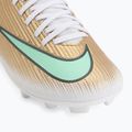 Gyermek focicipők Nike Jr. Mercurial Superfly 11 Club "Kylian Mbappé" metallic gold/green glow 7