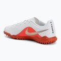 Gyermek focicipők Nike Jr. Tiempo Maestro Club White/Bright Crimson/Blur 3