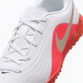 Gyermek focicipők Nike Jr. Tiempo Maestro Club White/Bright Crimson/Blur 5
