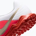 Gyermek focicipők Nike Jr. Tiempo Maestro Club White/Bright Crimson/Blur 6