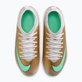 Gyermek focicipők Nike Jr. Mercurial Superfly 11 Club "Kylian Mbappé" metallic gold/green glow 4
