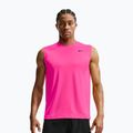 Férfi edző póló Nike Dri-FIT Sleeveless Training Top hyper pink/black