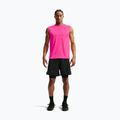 Férfi edző póló Nike Dri-FIT Sleeveless Training Top hyper pink/black 7