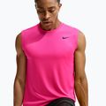 Férfi edző póló Nike Dri-FIT Sleeveless Training Top hyper pink/black 3