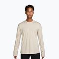 Férfi hosszú ujjú póló Nike 24.7 ImpossiblySoft Light light orewood brown/sail/light iron ore