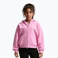 Gyerekpulóver Nike Sportswear Studio Fleece pink rise/white