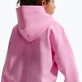 Gyerekpulóver Nike Sportswear Studio Fleece pink rise/white 7
