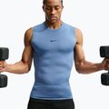 Férfi edző póló Nike Pro indigo storm/black 5