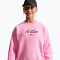 Gyerekpulóver Nike Sportswear Studio pink rise 4