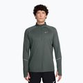 Férfi futópulóver Nike Miler Dri-Fit UV 1/2 Zip camo green