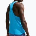 Férfi futó póló Nike AeroSwift light current blue/black 5