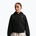 Gyerekpulóver Nike Sportswear Studio Fleece black/white