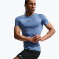 Férfi edző póló Nike Pro indigo storm/black 3