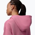 Női pulóver Jordan Fleece Hoodie desert berry/white 5