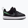 Gyermekcipő Nike Court Borough Low black/smoke grey/white/illusion green