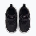 Gyermekcipő Nike Court Borough Low black/smoke grey/white/illusion green 4
