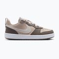Gyermekcipő Nike Court Borough Low moon particle/cave stone/white/white