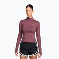 Női futópulóver Nike Swift Dri-Fit Full Zip pink smoke