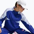 Nike Tempo Dri-FIT női futódzseki 1/2 cipzárral, old royal/futball szürke/rózsaszín emelkedés 5
