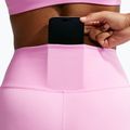 Női edzőleggingsek Nike One pink rise/white 6