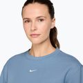 Női pulóver Nike Studio Fleece work blue/sail 3