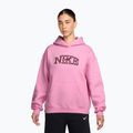 Női pulóver Nike Studio Fleece pink rise/pink smoke