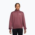 Női edzőpulóver Nike Studio Fleece Sport pink smoke/mystic dates/white