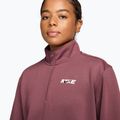 Női edzőpulóver Nike Studio Fleece Sport pink smoke/mystic dates/white 3
