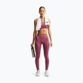 Női leggingsek Nike One pink smoke/pink smoke/pink rise/white 2