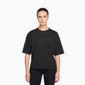Női edző póló Nike 24.7 ImpossiblySoft Light black/dark smoke grey