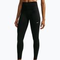Női leggingsek Nike One black/black/university red/white 4