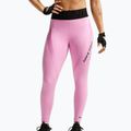 Női edzőleggingsek Nike Pro Sculpt High-Waisted 7/8 pink rise/black/black