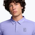 Férfi teniszpóló Nike Court Advantage purple pulse/gridiron 3