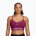 Sportmelltartó Nike Pro Seamless Light Support true berry/white