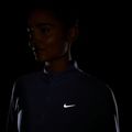 Női hosszú ujjú póló futáshoz Nike Tempo Swoosh Run Dri-Fit 1/4-Zip LS gridiron/white 4