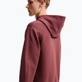 Férfi edzőpulóver Nike 24.7 ImpossiblySoft Light Boulder/Black/Burgundy Crush 5