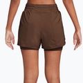 Női rövidnadrág Nike One Dri-Fit High-Waisted 3" 2In1 cacao wow/white 2