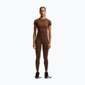 Női edző póló Nike Pro Seamless Dri-Fit SS cacao wow 2