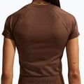 Női edző póló Nike Pro Seamless Dri-Fit SS cacao wow 5