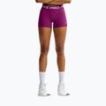 Női rövidnadrág Nike Pro Mid-Rise Biker 3" true berry/white