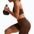 Női rövidnadrág Nike Pro Seamless High-Waisted Biker 5" cacao wow 5