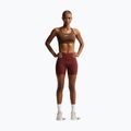 Női melltartó edzésre Nike Swoosh Medium Support cacao wow/white 2