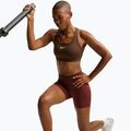 Női melltartó edzésre Nike Swoosh Medium Support cacao wow/white 6