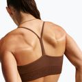 Női melltartó edzésre Nike Pro Seamless Light Support Sports Bra cacao wow 5