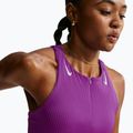 Női futó póló Nike AeroSwift vivid purple/purple pulse 5