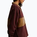 Női pulóver Nike Studio Fleece Medium Weight mystic dates/light british tan/sail 6