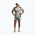 Férfi futó póló Nike Dri-FIT Printed SS smoke grey/black/light lemon twist 2