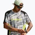 Férfi futó póló Nike Dri-FIT Printed SS smoke grey/black/light lemon twist 4